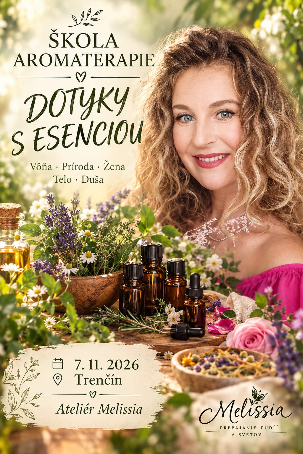 Zuzana Kulichová Melissia Trenčín aromaterapia