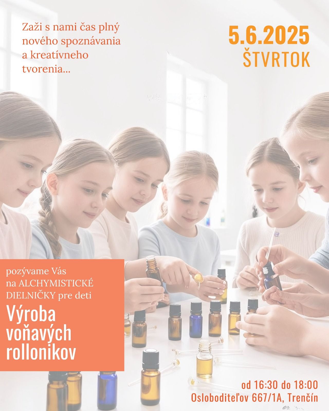 aromaterapia pre deti výroba rollon trenčín