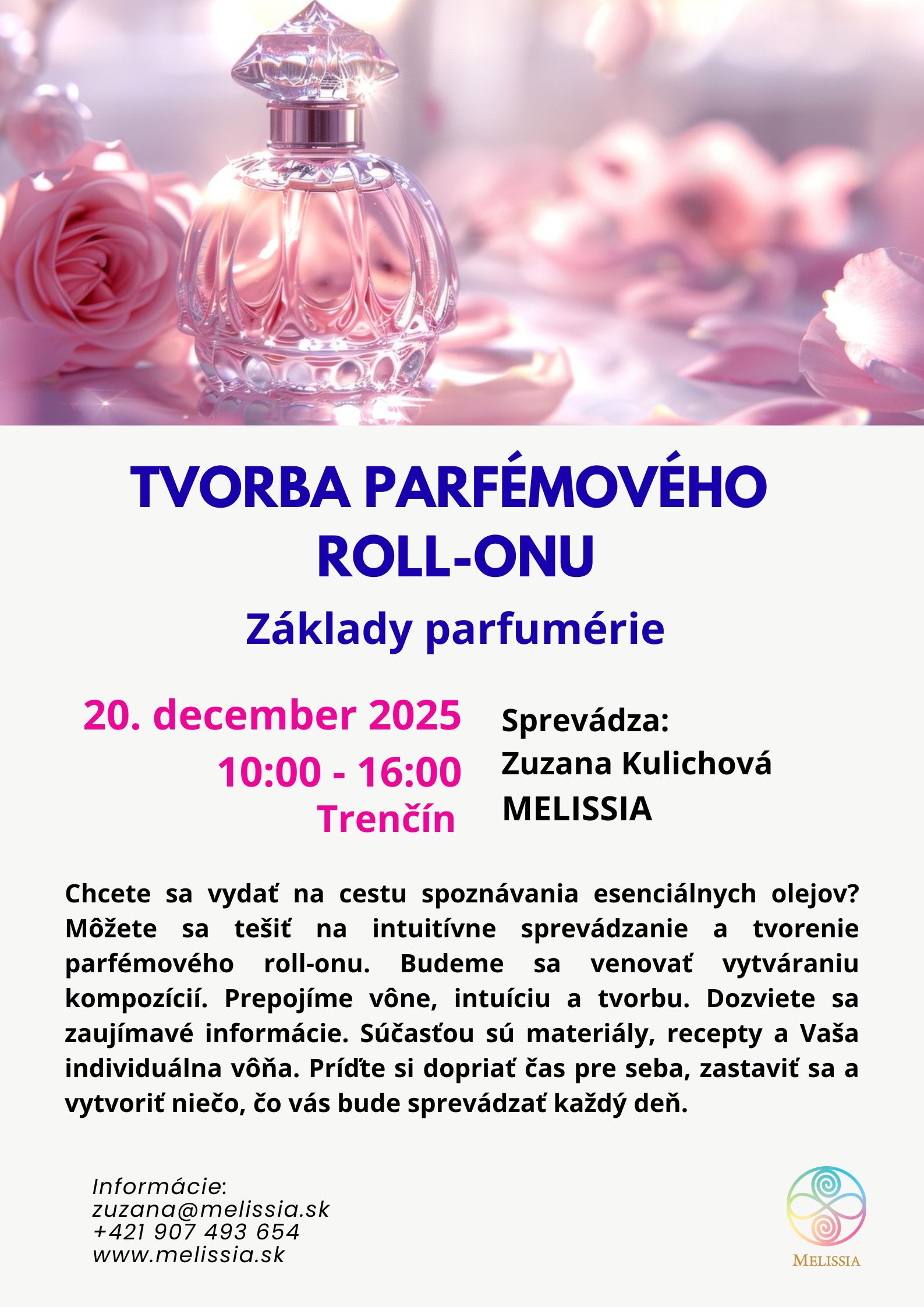 zazitkova aromaterapia, esencialne oleje, melissia TN